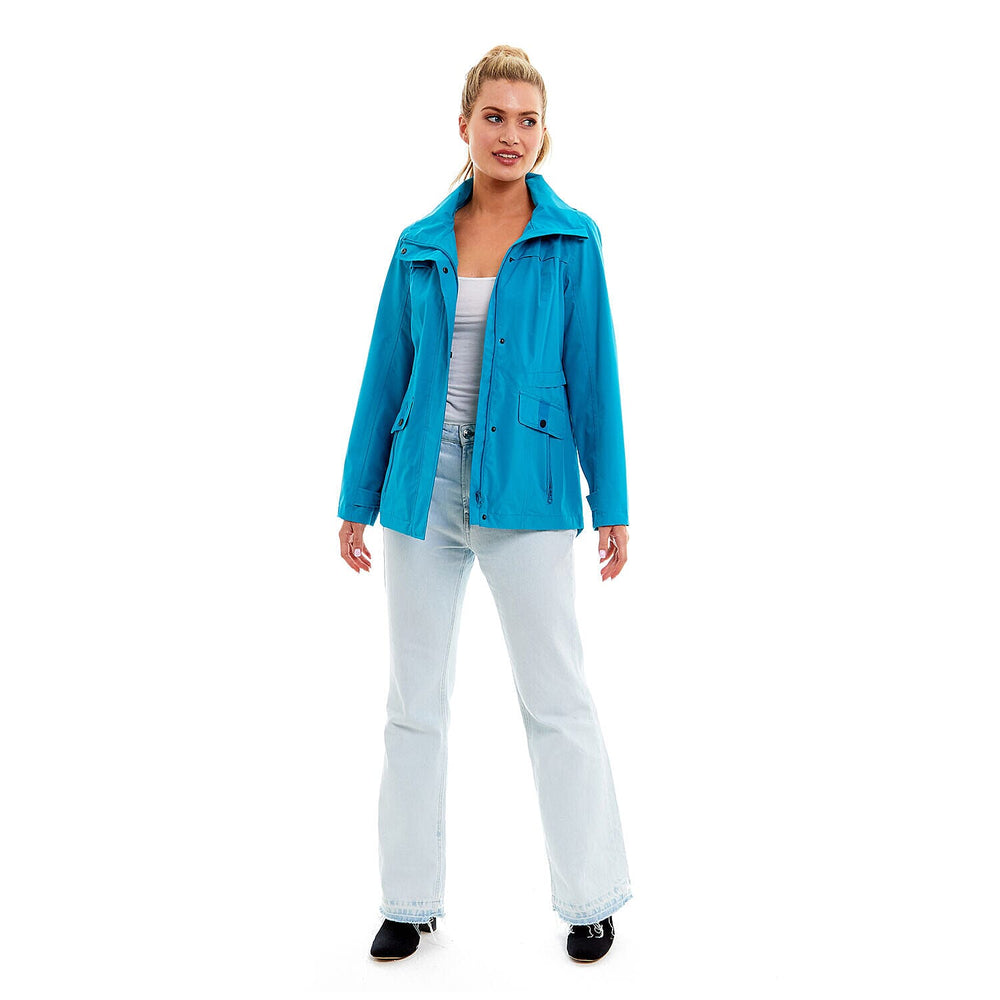 Arctic Storm- Ladies Waterproof Jacket (Size 14) - Bluebird