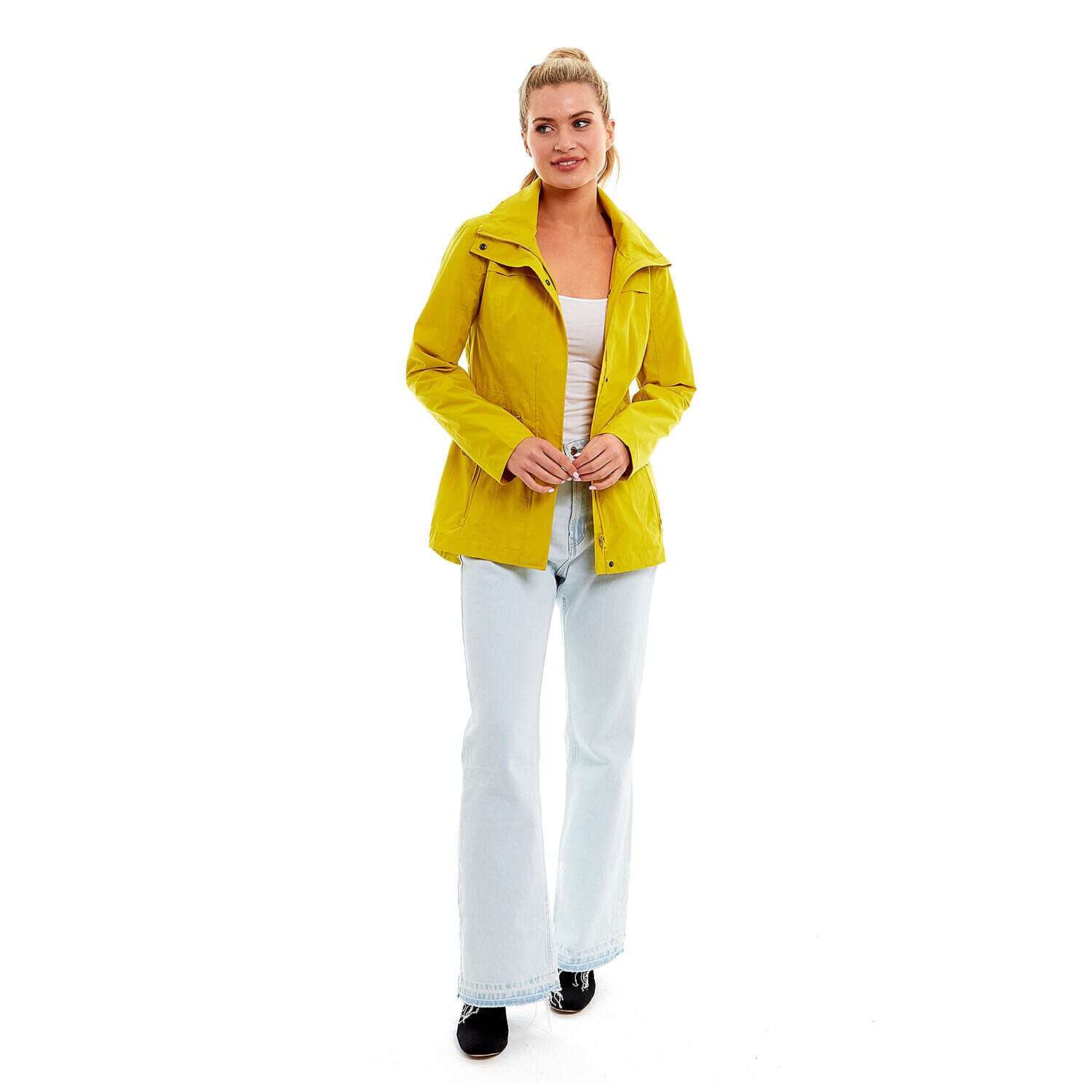 Arctic Storm- Ladies Jacket (Size 16) - Lime