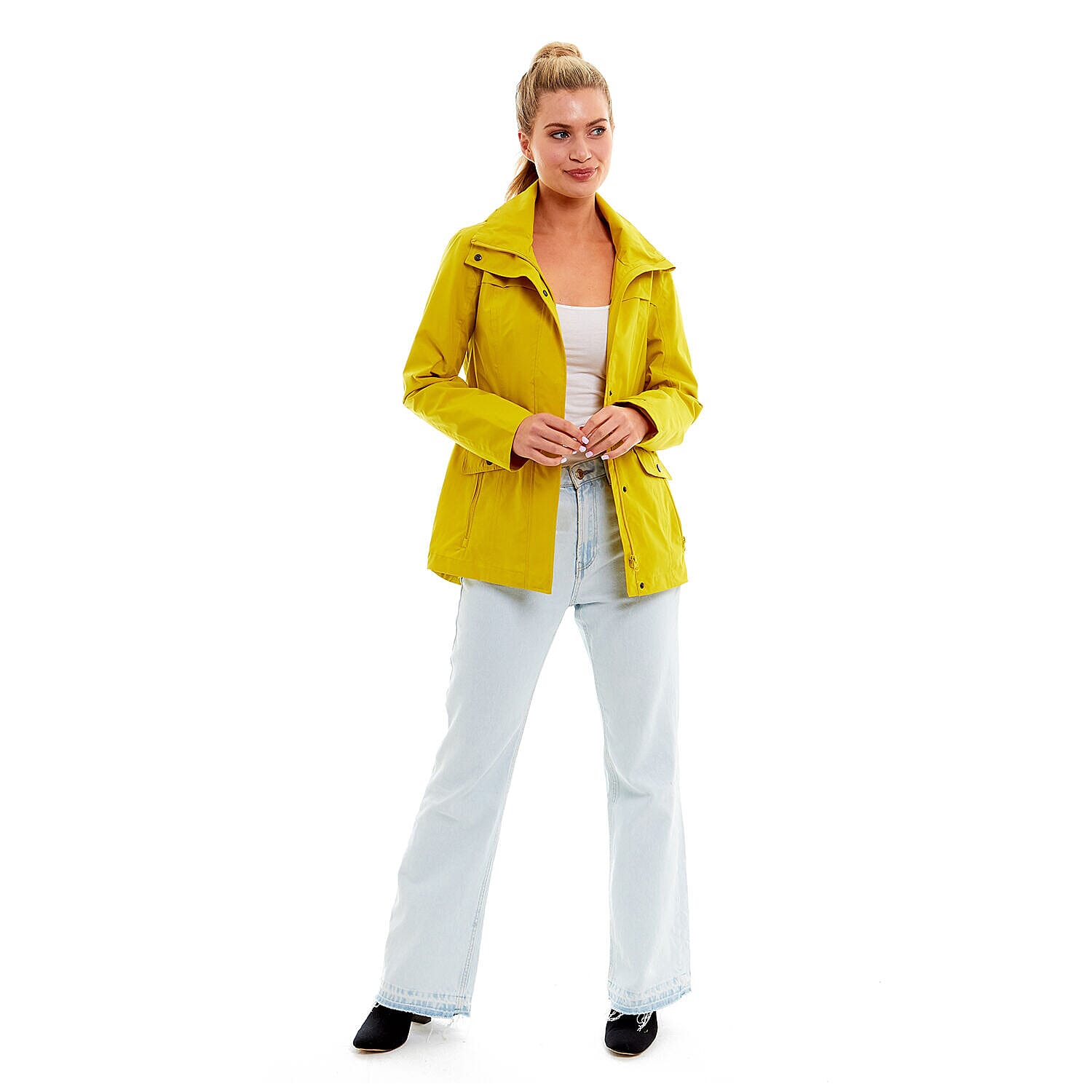 Arctic Storm- Ladies Jacket (Size 16) - Lime