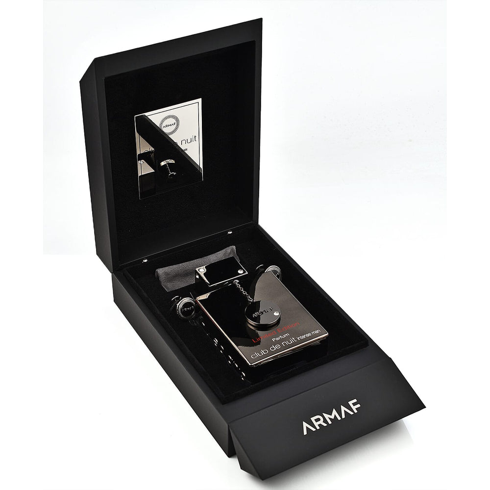 Armaf Club De Nuit Intense Man Limited Edition- 105ml With Cufflinks and FREE 2ML Sample