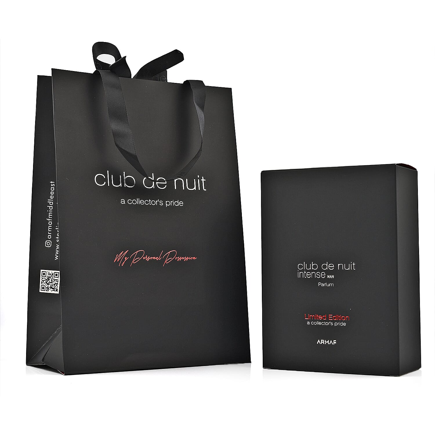Armaf Club De Nuit Intense Man Limited Edition- 105ml With Cufflinks and FREE 2ML Sample