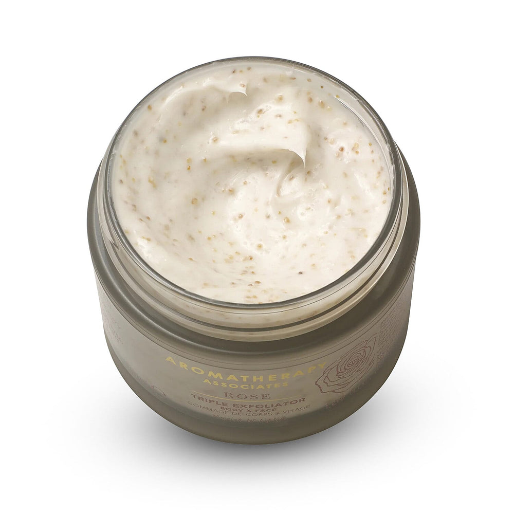 Aromatherapy Associates Travel Rose Triple Exfoliator - 50ml