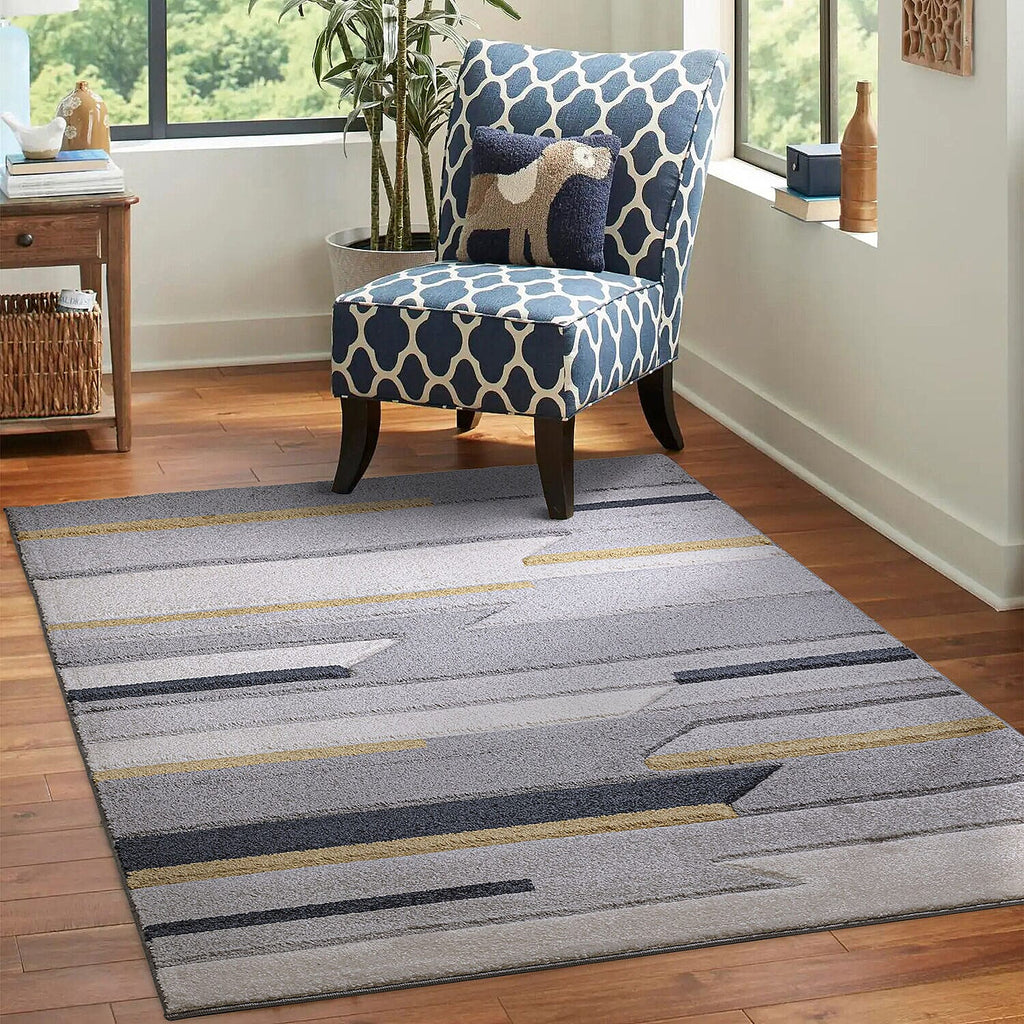Asiatic Carpets Geo Ochre Rug (210x150 cm)