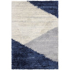 Asiatic Carpets Nordic Rugs (Size 210x150 Cm) - Navy & Cream