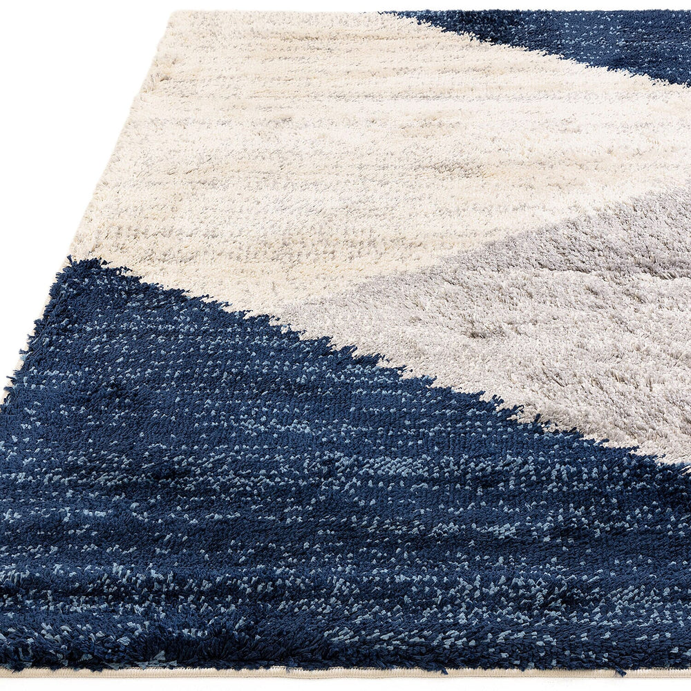 Asiatic Carpets Nordic Rugs (Size 210x150 Cm) - Navy & Cream