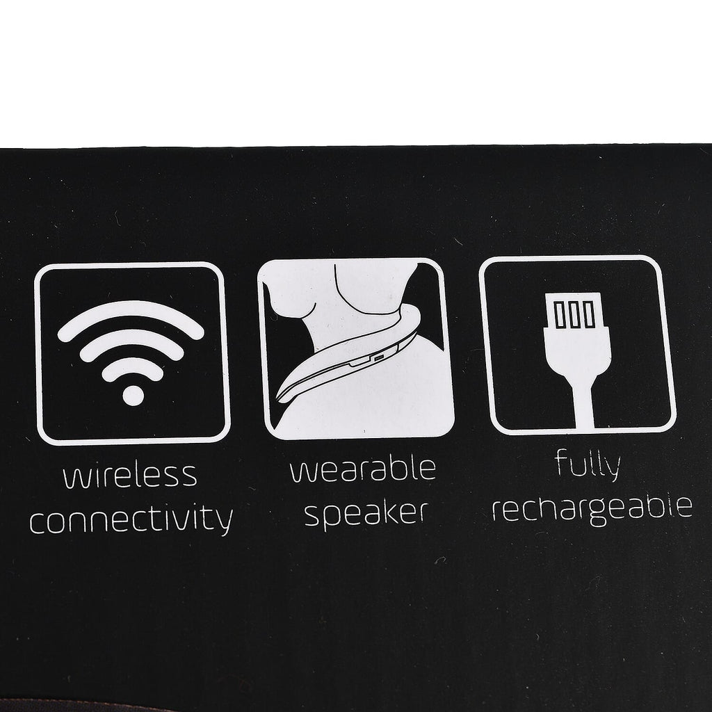 Audiowave Neck Bluetooth Speaker - Black