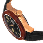 Automatic Mens Watch in Leather