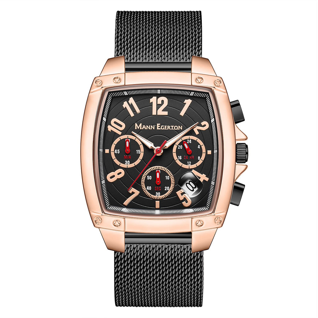 Limited Edition Mann Egerton Hand Assembled Impact in Rose Black