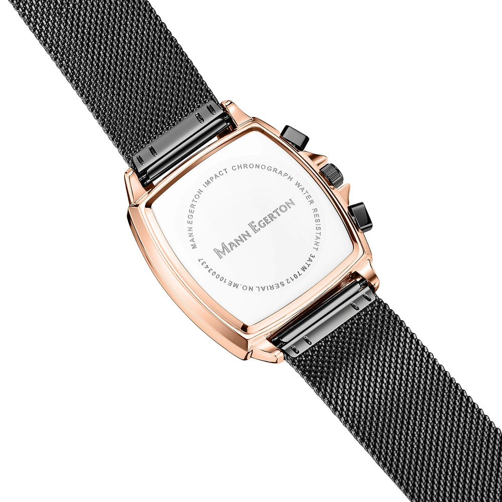 Limited Edition Mann Egerton Hand Assembled Impact in Rose Black