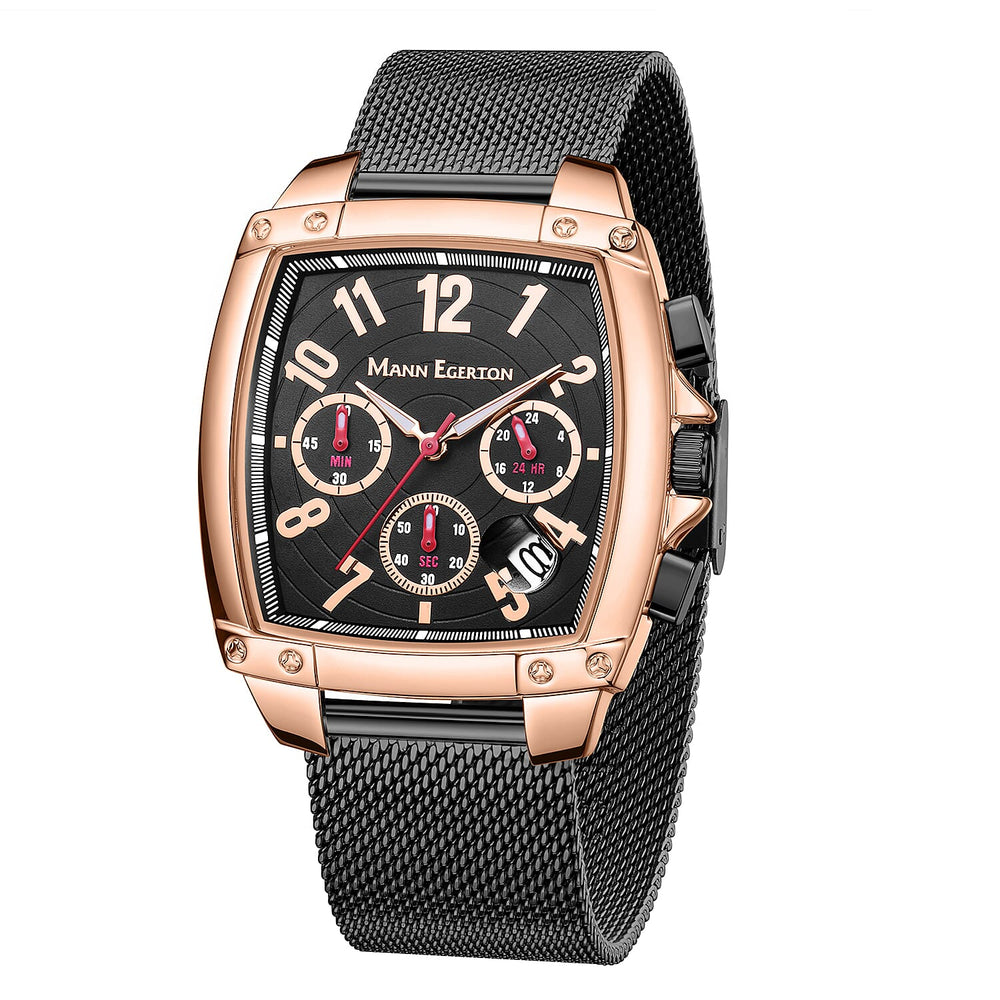 Limited Edition Mann Egerton Hand Assembled Impact in Rose Black