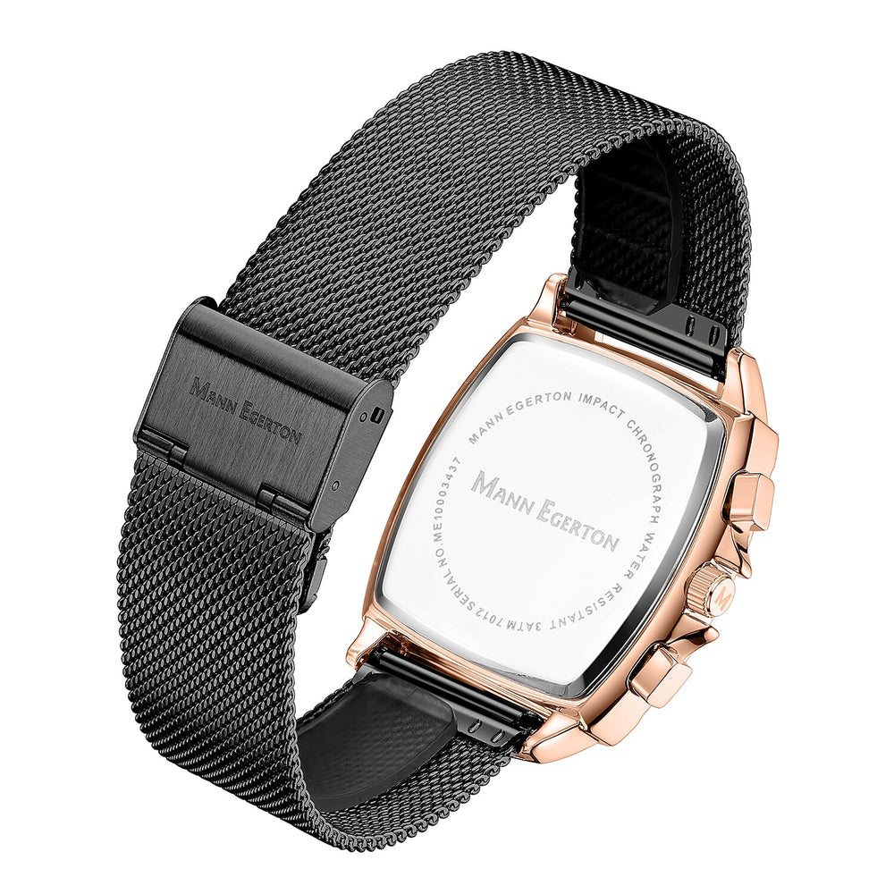 Limited Edition Mann Egerton Hand Assembled Impact in Rose Black