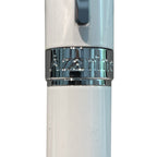 Azarine Snow Fountain Pen with Snap Closure - White