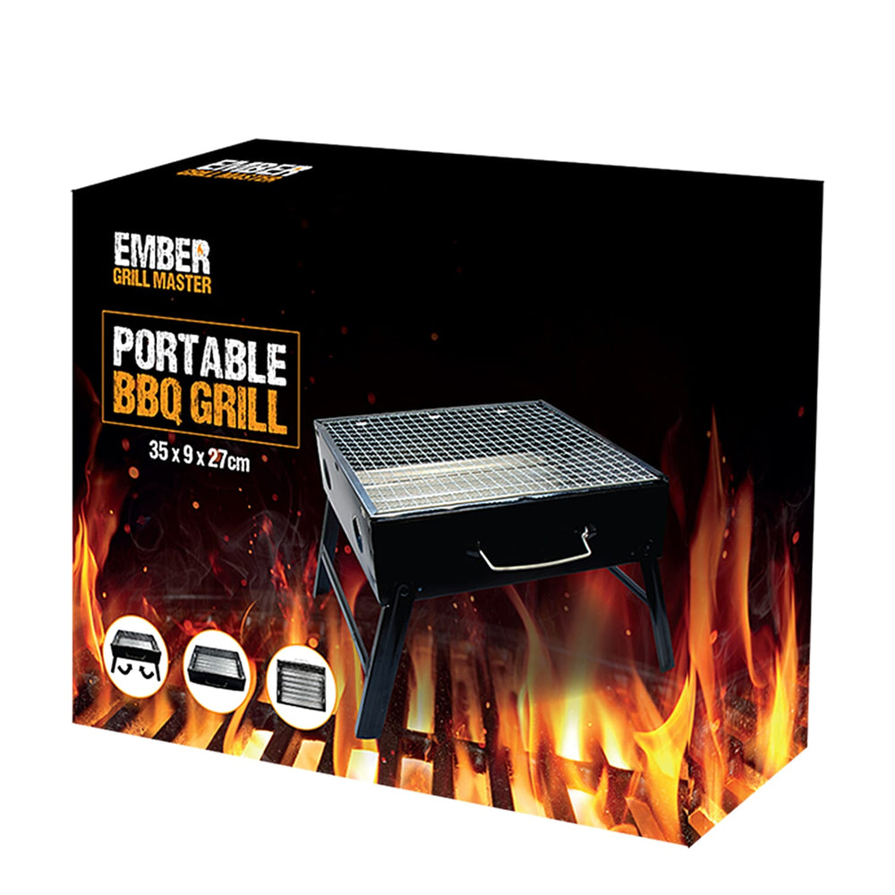 EMBER Grill Master Portable BBQ Grill - Multi