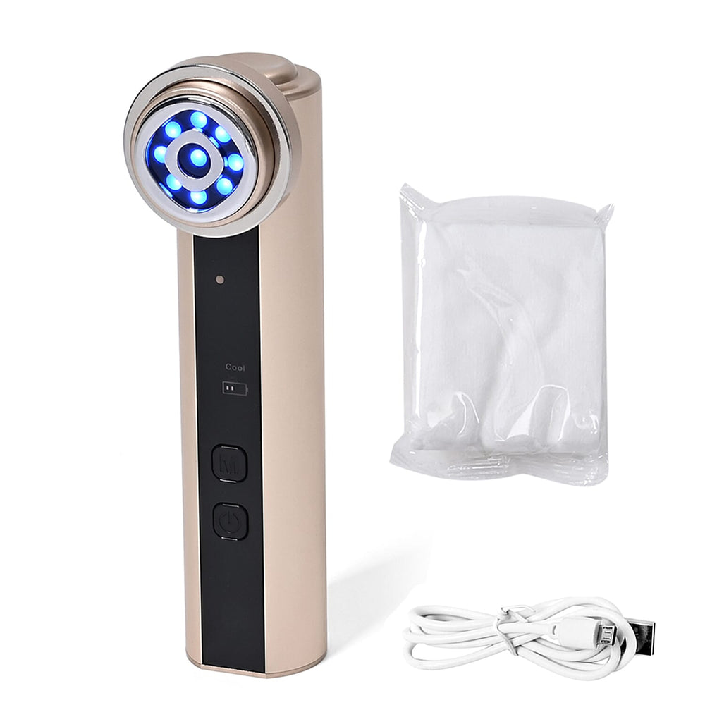 BEAULUXE 6 in 1 Multifunctional RF EMS Beauty Device - Anti-Aging Face and Neck treatment- Lifetime Warranty