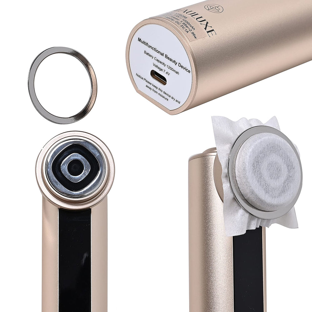 BEAULUXE 6 in 1 Multifunctional RF EMS Beauty Device - Anti-Aging Face and Neck treatment- Lifetime Warranty