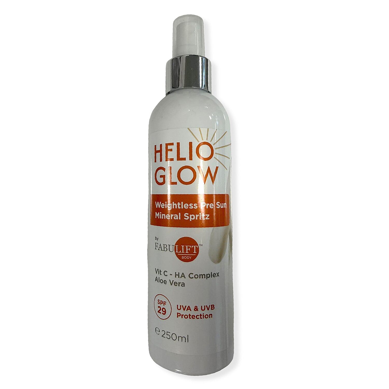 Fabulift Helio Glow Pre-Sun Spritz Essentials – Face & Body Duo
