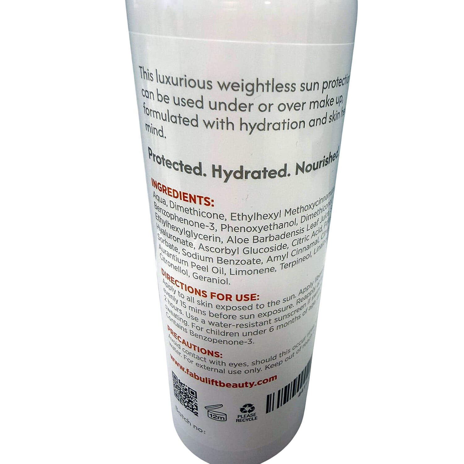 Fabulift Helio Glow Pre Sun Spritz Body - 250ml
