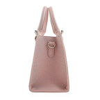 BEBE Zenia Embossed Satchel Handbag - Blush