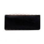 The Designer Closeout - BEBE Luxe Everyday Jacquard Tote with Iconic Bebe Logo Pattern - Black