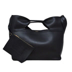 BEBE Ali Luxe Vegan Leather Tote with Coin Purse - Black