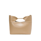 BEBE Ali Luxe Vegan Leather Tote with Coin Purse - Light Taupe