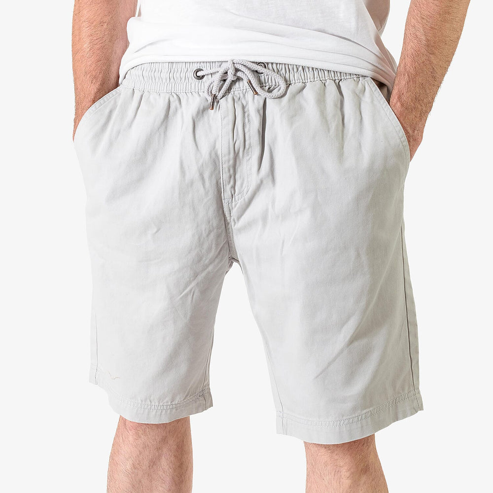 BENCH 100% Cotton Twill Chino Short (Size L) - Light Grey