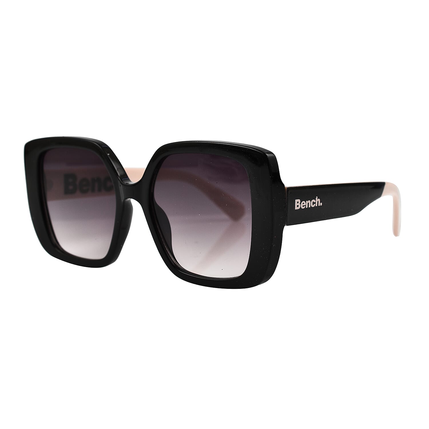 BENCH Square Sunglasses - Black & Cream