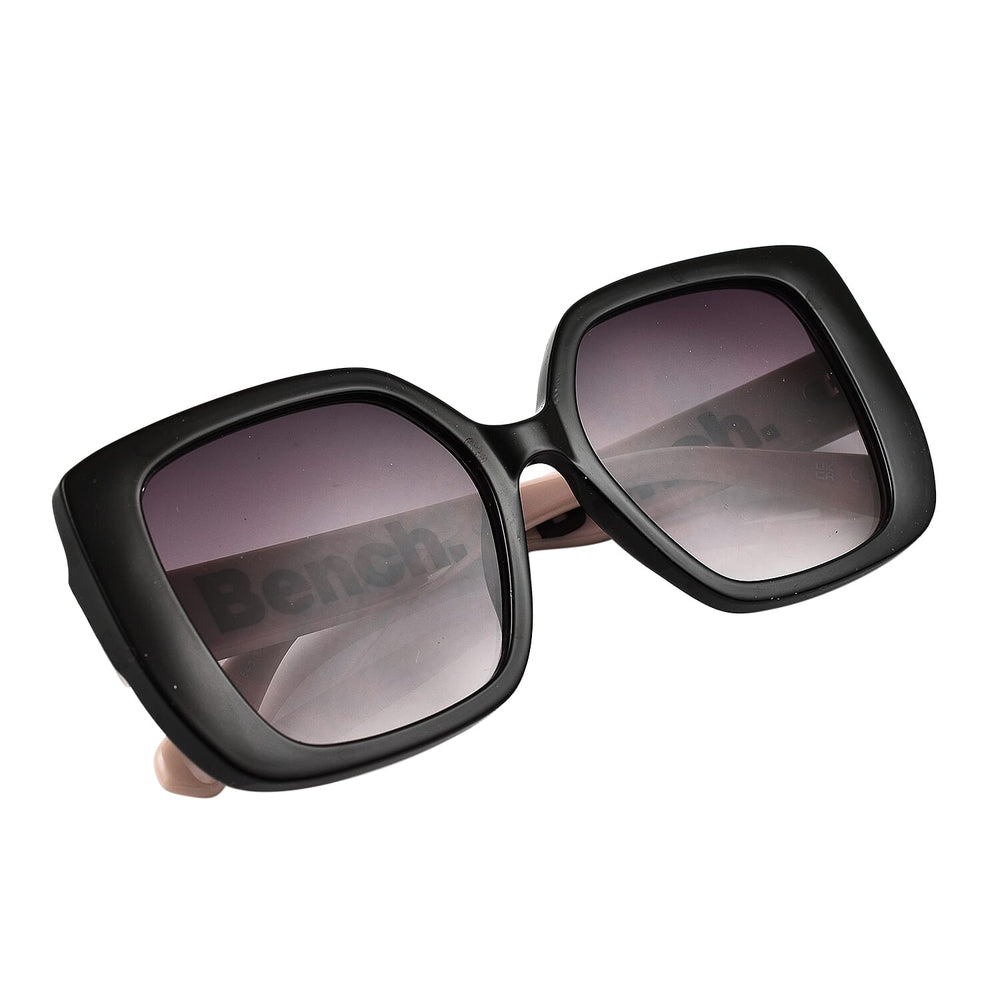 BENCH Square Sunglasses - Black & Cream