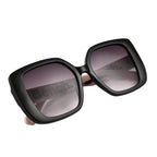 BENCH Square Sunglasses - Black & Cream