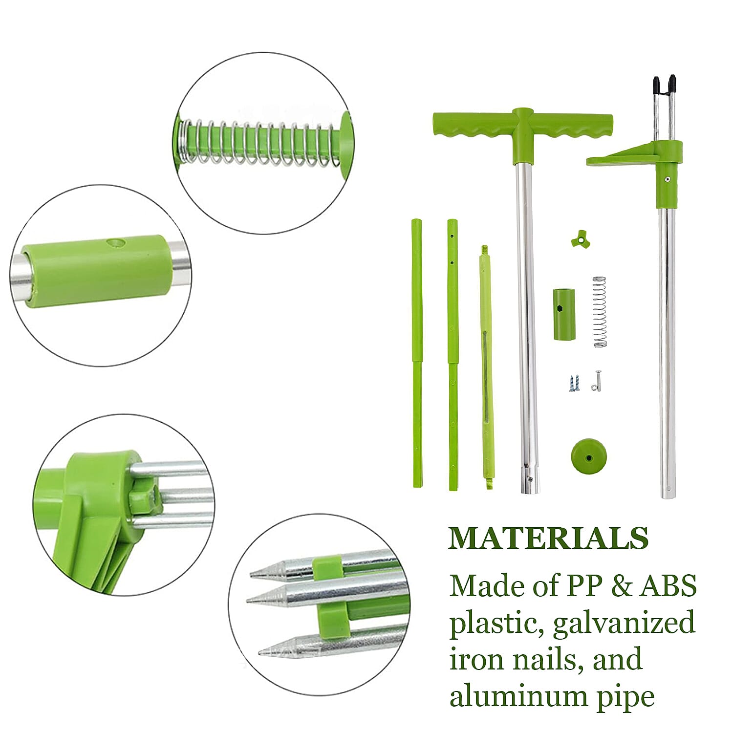 Best Selling Weeder - Long Handled Aluminium Weed Tool (Size 100 Cm) - No Bending, Easy Removing Weeder