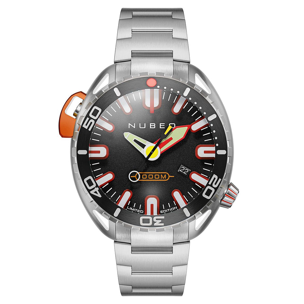 NUBEO Automatic Mens Watch in Stainless Steel - Silver
