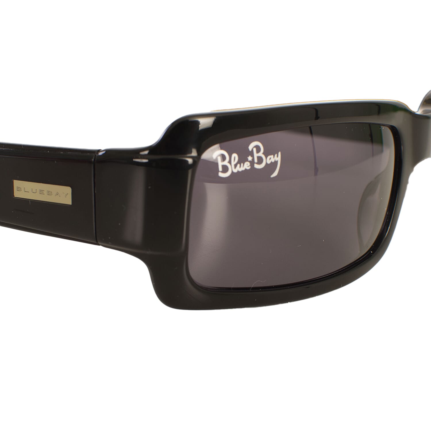 BLUEBAY Womens Rectangular Sunglasses - Black