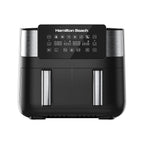Dual Door Air Fryer - 6 Pre Sets - Sync Temp Baskets - 200c Temp - Easy Clean