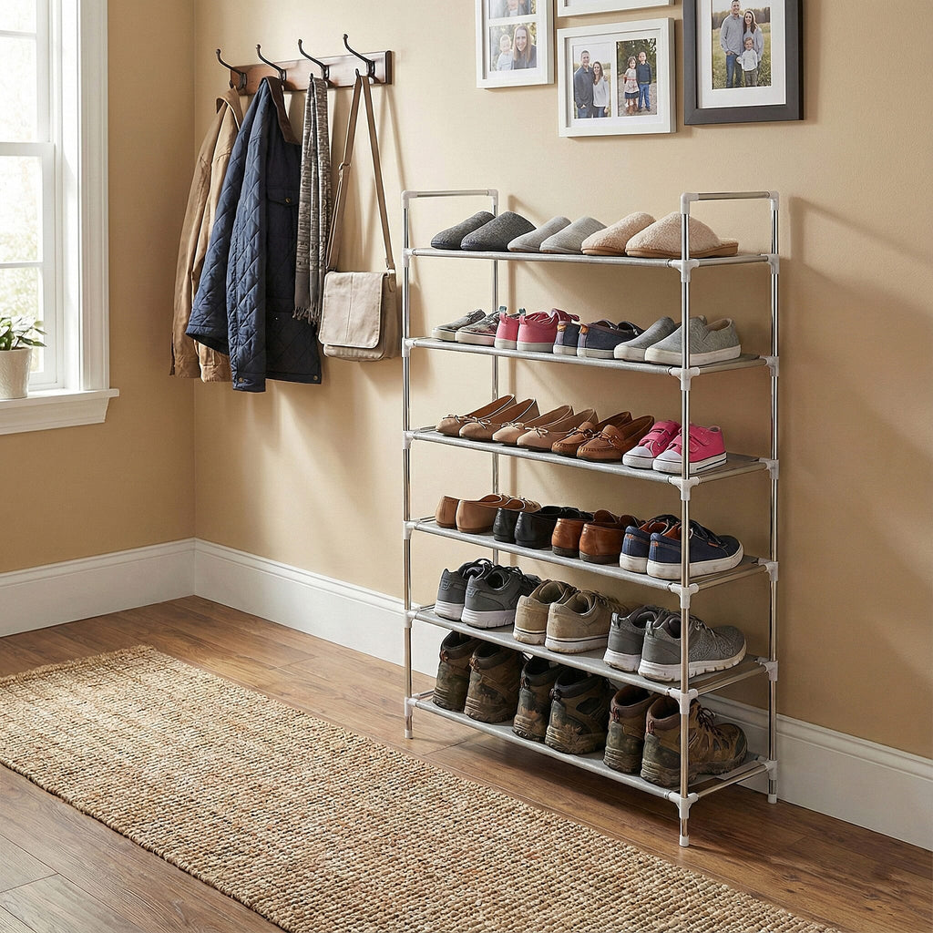 Home -DIY (Size 60x103 cm) - Grey & Grey