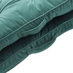 2 Back Support Armchair Booster Cushion - Green