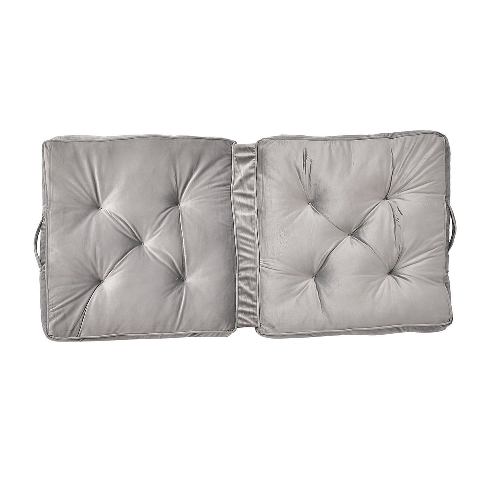 2 Back Support Armchair Booster Cushion - Grey