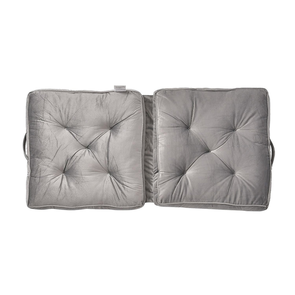 2 Back Support Armchair Booster Cushion - Grey