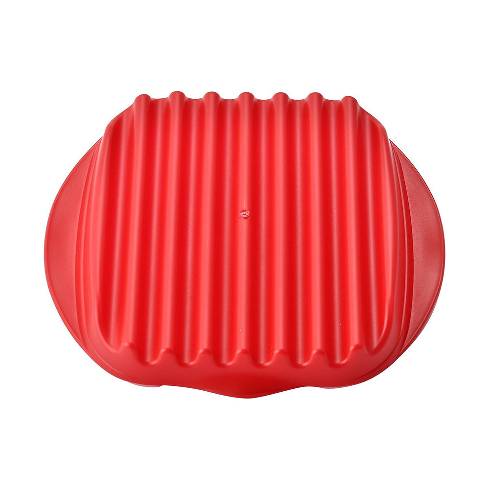 Grill Tray with Lid (Size 28x25x5 cm) for Bacon, Hash Brown, Fish, Sausages etc.