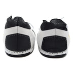 Mens Slipper (Size Medium) - Black White