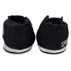 Mens Slipper (Size Medium) - Black White