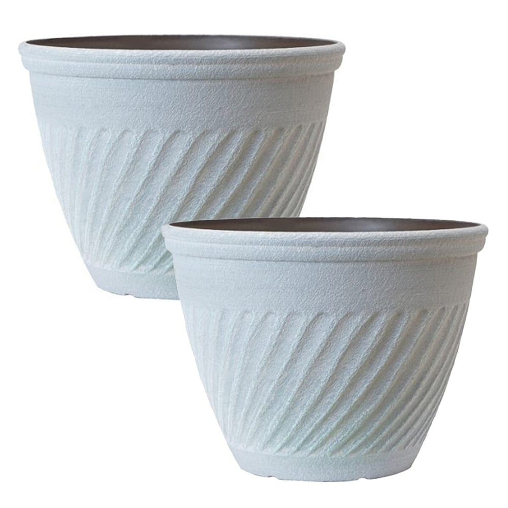 Bali Planter 14 - Antique Beige x2
