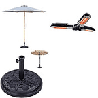 Bali Wooden Sunlight Resistance Parasol 2.85m - Taupe