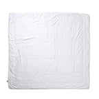Bamboo Patterned Comforter and Duvet (Size 200x1 cm) - White & White