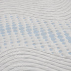 Bamboo Memory Foam Cooling Mattress Topper (Size Super King) - White