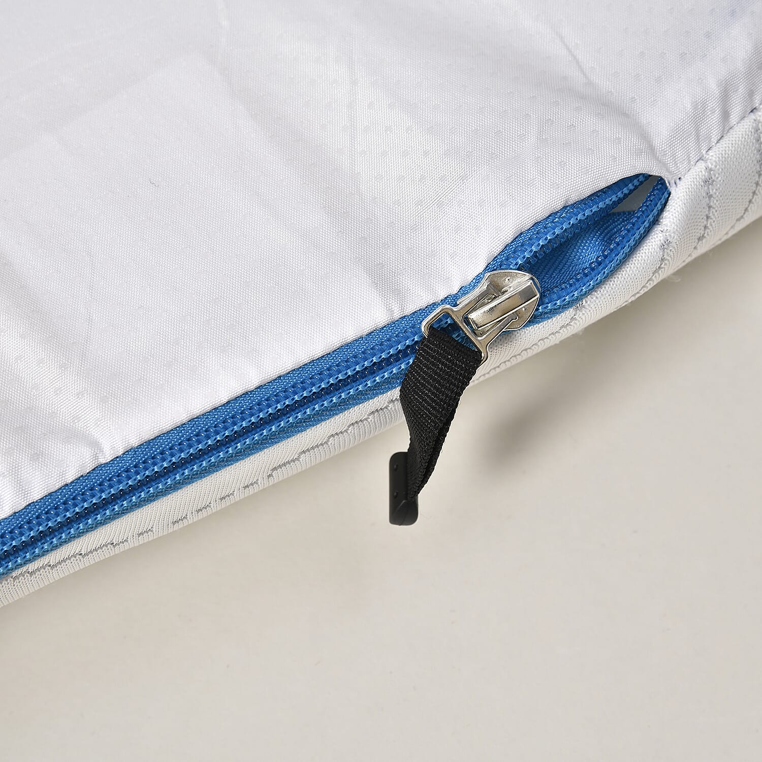 Bamboo Memory Foam Cooling Mattress Topper (Size Super King) - White