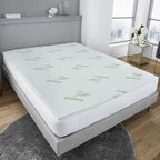 Bamboo Memory Foam Mattress Topper (Single) - White