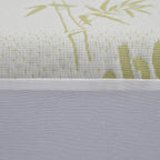 Bamboo Jacquard Waterproof Mattress Protector (Size Single) - White