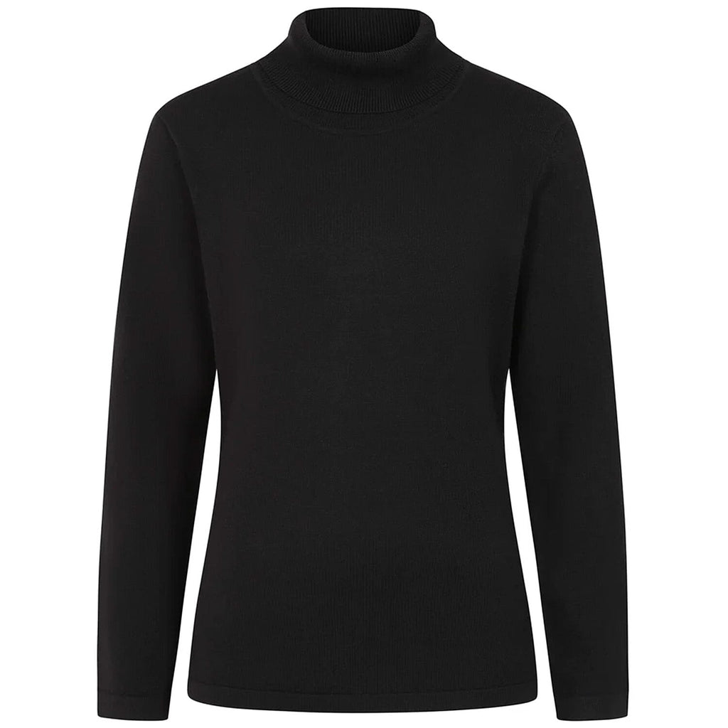Basic Roll Neck Jumper (Size L, 16-18) - Black