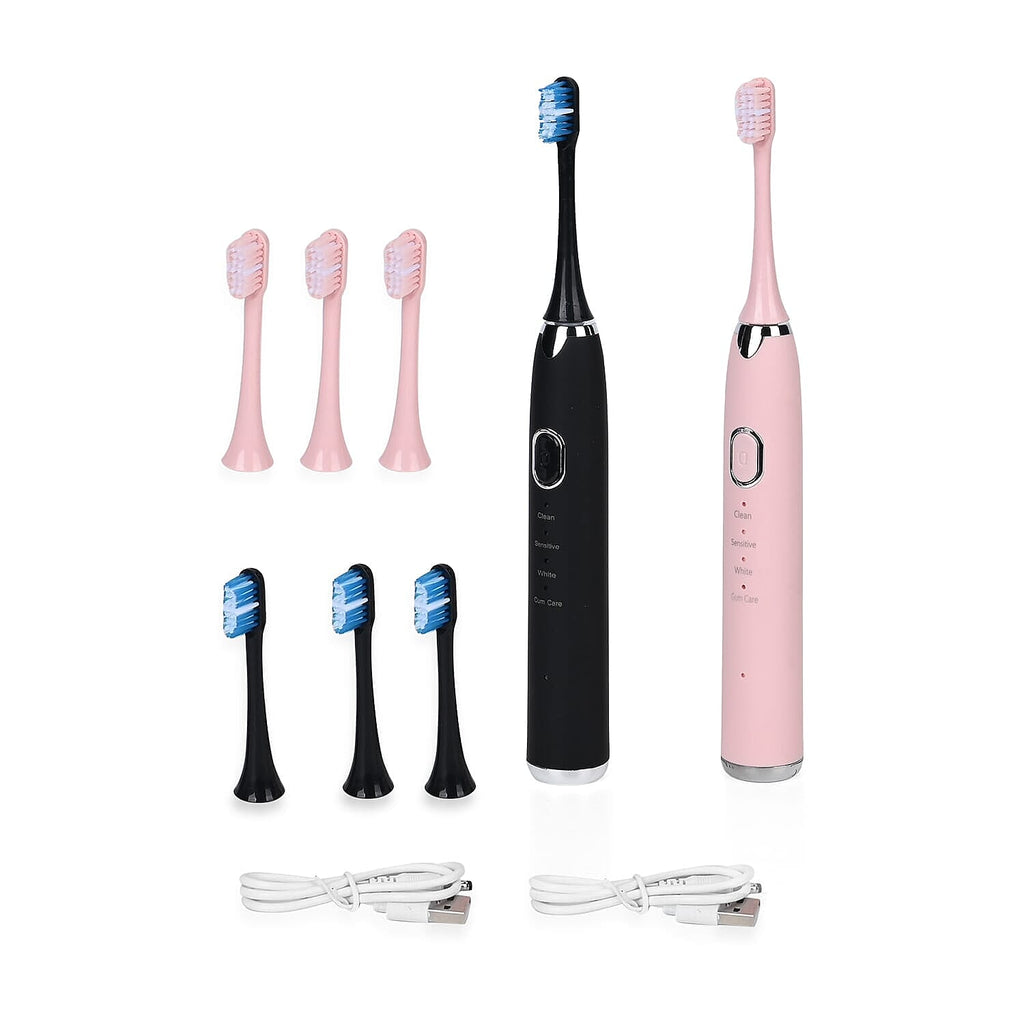 Bathroom Accessories (Size - One Size) - Black & Pink