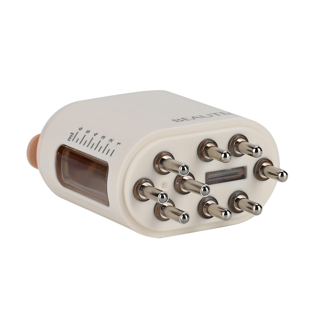 Beautech Electric Massage Brush - 3 Modes Include Hair Growth Mode, Massage Mode, and Rejuvenation mode, red light wave function, vibration function, and micro current function